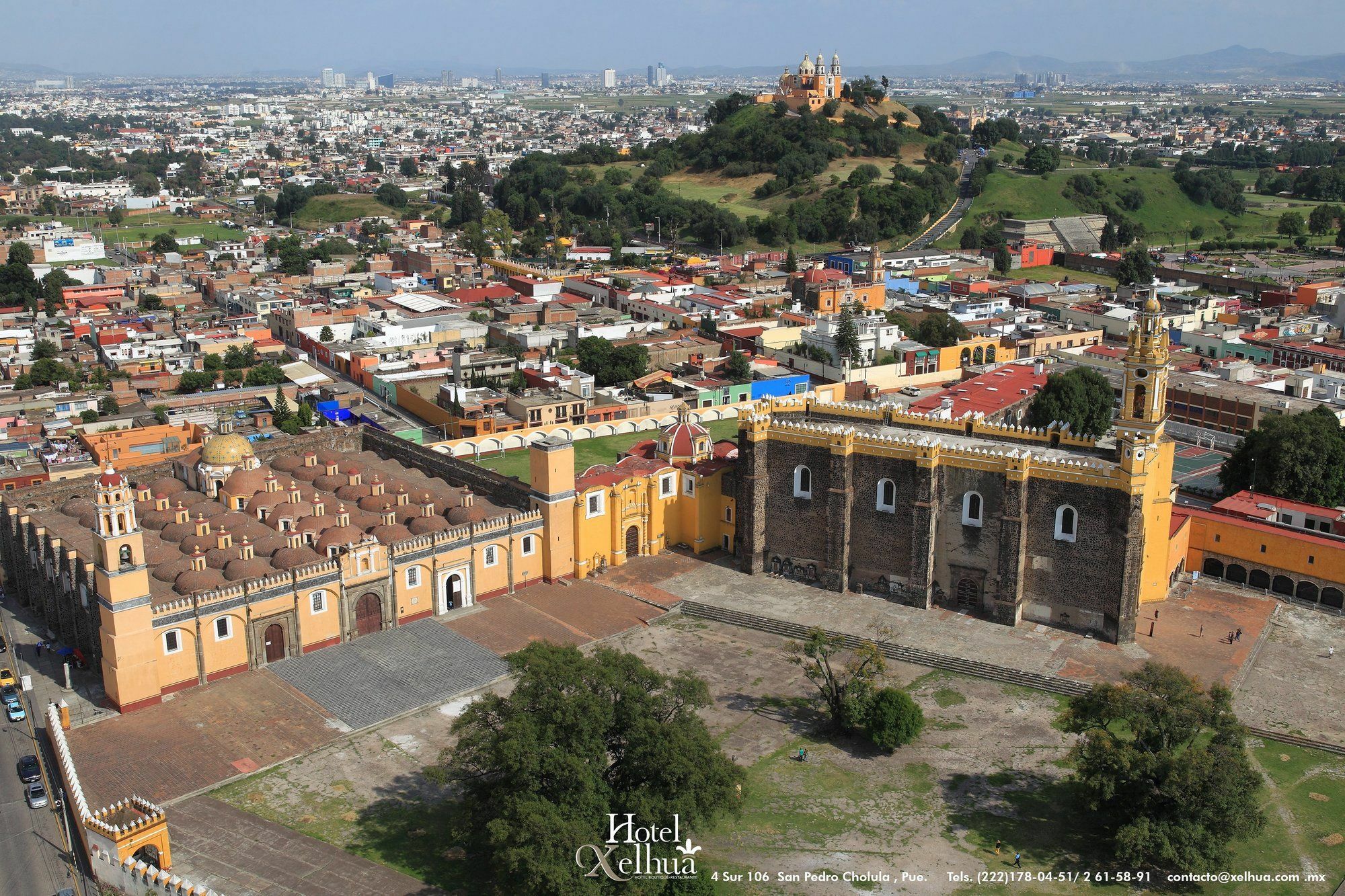 Hotel Boutique Xelhua Cholula de Rivadavia Exterior foto